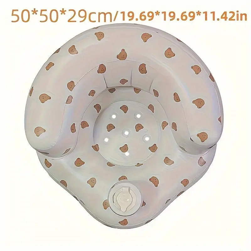 50*45*30cm Silla De Bebé Inflable Transpirable Con Bomba Incorporada — foto 3