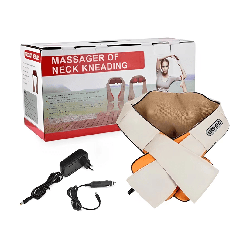 Masajeador Eléctrico Lumbar Cuello Cervical Multi Masaje 16 cabezas de masaje — foto 7