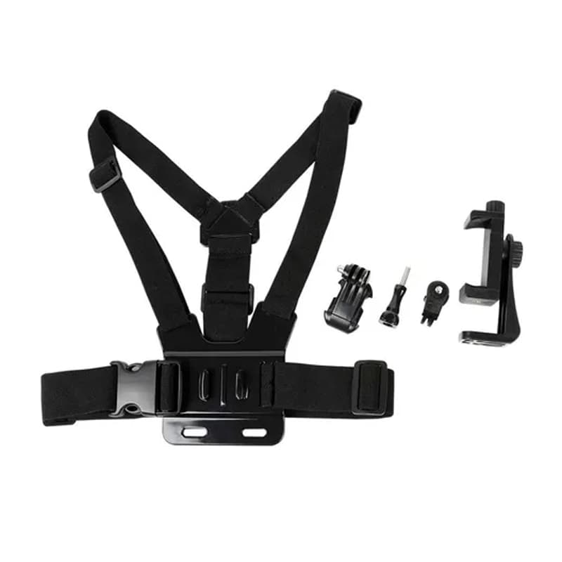 Soporte Celular Ajustable Kit Arnes De Pecho Correa Selfie — foto 3