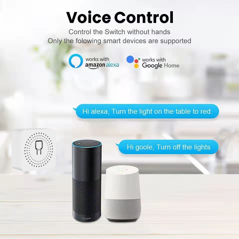 Interruptor Relé Inteligente Switch Wifi Smart Domotica 16a Color Blanco — foto 2