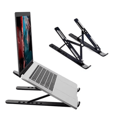 Color Negro Soporte Notebook Tablet Plegable Plastico / Angelstock — foto 1