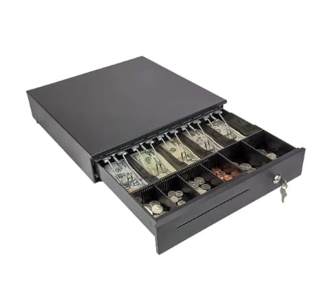 Caja Gaveta Dinero Electrónica 6 Llaves 5 Billetes 5 Monedas — foto 1