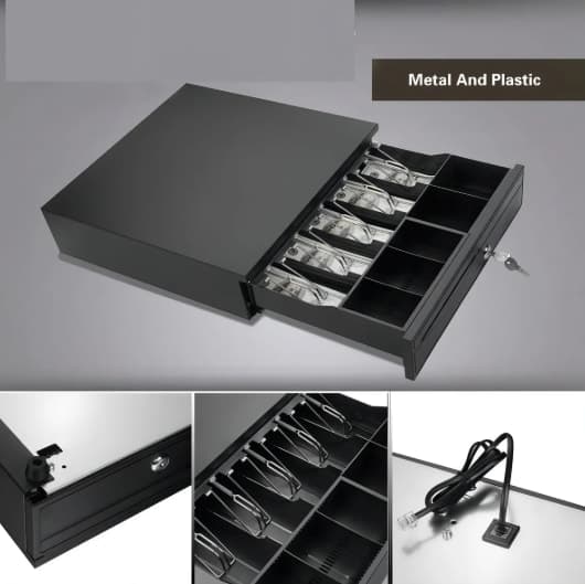 Caja Gaveta Dinero Electrónica 6 Llaves 5 Billetes 5 Monedas — foto 4
