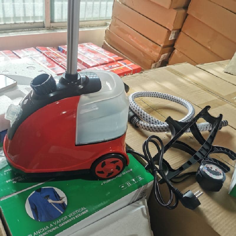 1.6L 1800W Plancha A Vapor Vertical De 1800w Con Ruedas Color Rojo — foto 7