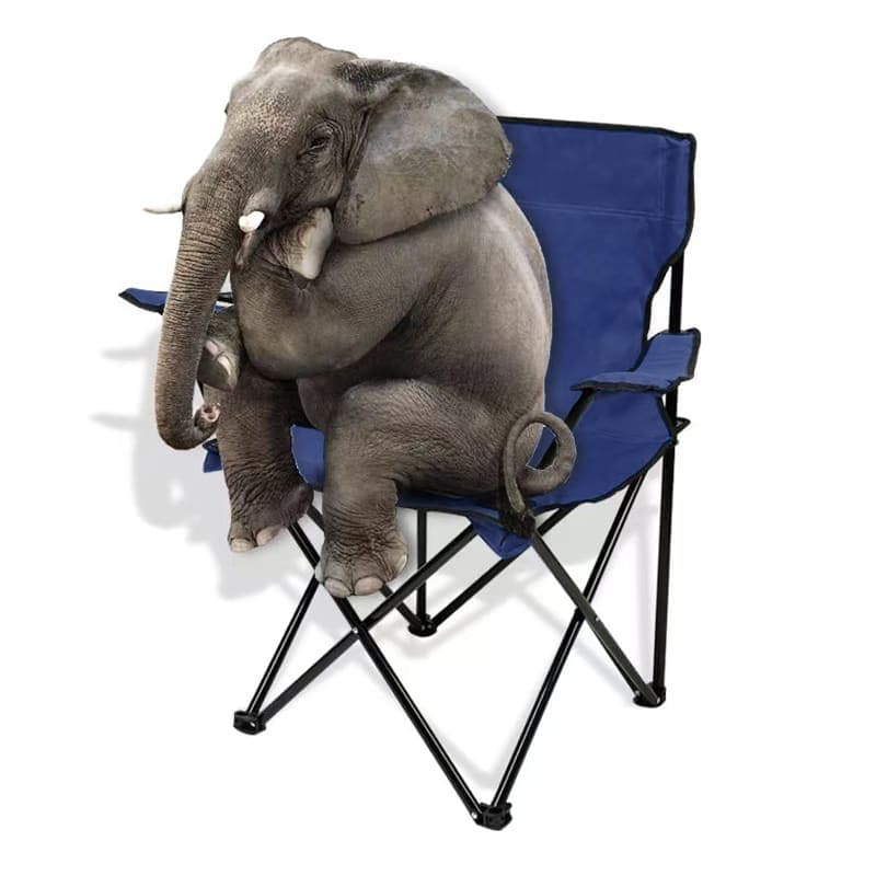 Silla Plegable De Playa Camping Pesca Picnic Playa — foto 2